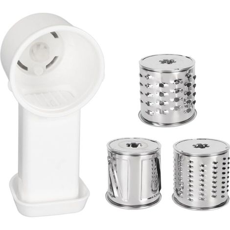 Set of 4 vegetable cutter accessories, wear-resistant meat grinder parts, potato cutter parts, food blender parts, with three types of vegetable cutter blades. (1/5)