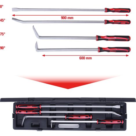 KS TOOLS Juego de palancas 4 pzs. - 911.8410 (1/5)