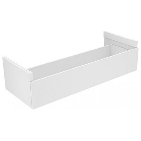 Meuble bas EDITION 400 PLANNING avec découpe siphon 1400x344x535mm anthracite / anthracite KEUCO
