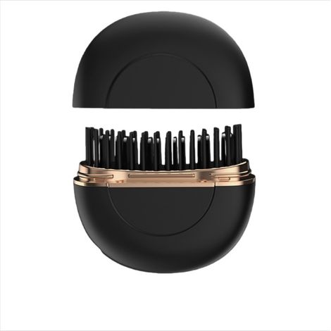 Mini Brosse Lissante Portable : Sans Fil, Rechargeable et Température Réglable pour Voyage