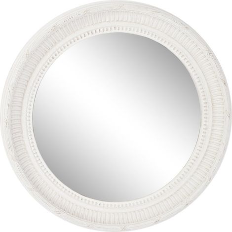 Espejo Madera Espejo 66X5X66 Blanco (1/4)