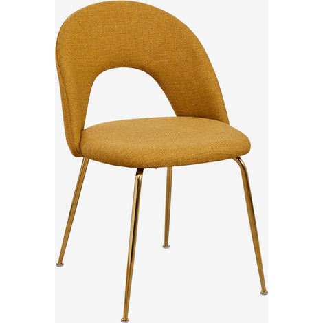 Pack de 4 sillas de comedor tapizadas Glorys SKLUM (1/5)