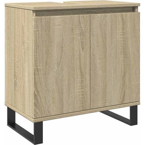 Maison Exclusive - Armario de baño madera de ingeniería roble Son