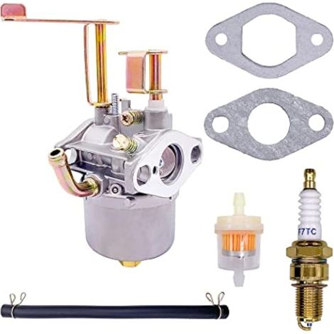 Carburatore compatibile con Predator 79cc 98cc 99cc 68124 69733 motore a gas Harbour Freight Coleman Mini Bike Go-Kart con guarnizioni linea carburante filtro candela (1/5)