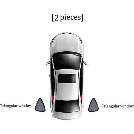 Pare-soleil magnétique pour Ford Explorer U502 (2011-2019) : rideau de pare-brise avant et arrière, protection solaire pour vitres latérales (2 pièces). (1/5)
