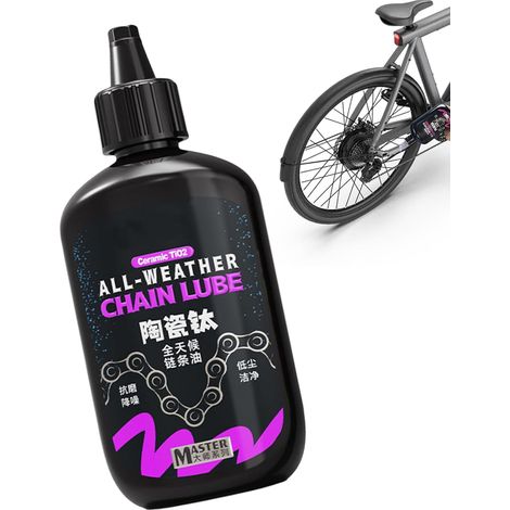 Lubrifiant Pour Chaine De Vélo - Lubrifiant Céramique Temps 12cl Longue (1/5)