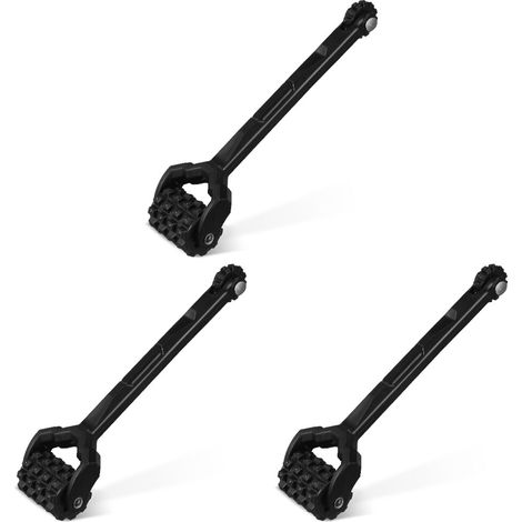 3-teiliges Auto-Schalldämmrollen-Set, Schwarz, Geräuschreduzierung