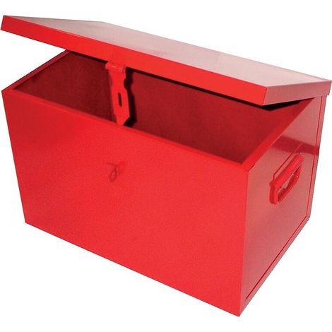 Coffre de chantier 65L sans plateau – Dimensions 550 x 350 x 350 mm – Charge utile 30 kg – Fermoir avec porte cadenas – CR570 – Sori