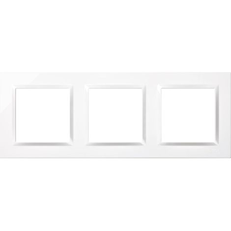 CADRE 3 ÉLÉMENTS BLANC (1/2)