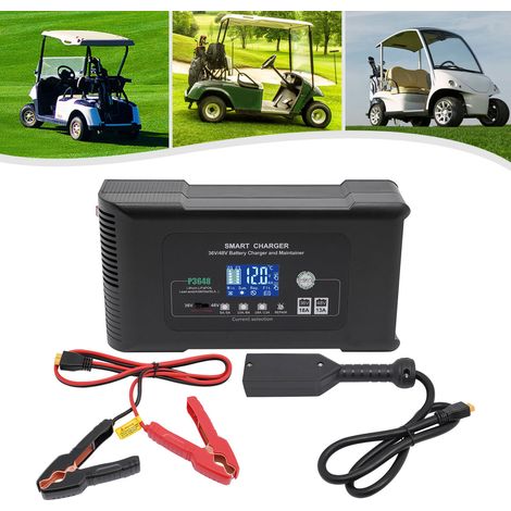 Chargeur 36V pour Chariot de Golf, 18A, Écran Tactile, Idéal pour Batteries Lithium & Plomb-Acide, Prise EU (1/5)