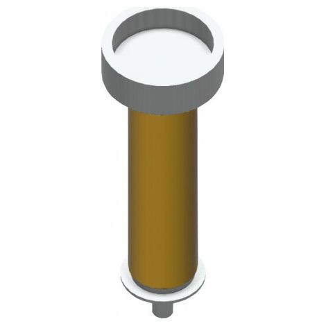 Tuyau distributeur KWC, RODAN/EXOS, pour savon désinfectant
