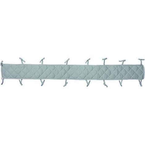 Tour de lit anti-morsures souple, protection d'angle et latérale (vert, taille 14,5 x 120 cm) (1/5)