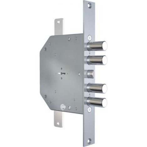 Serratura Sicurezza Ad Infilare Cr Art 2151/28 Con Scrocco Triplice Chiusura (1/3)