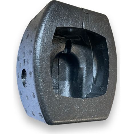 Universal Dämmschale Wärmedämmschale DN 25/32 180er Länge für Alpha2, UPM3, UPS, Wita HE