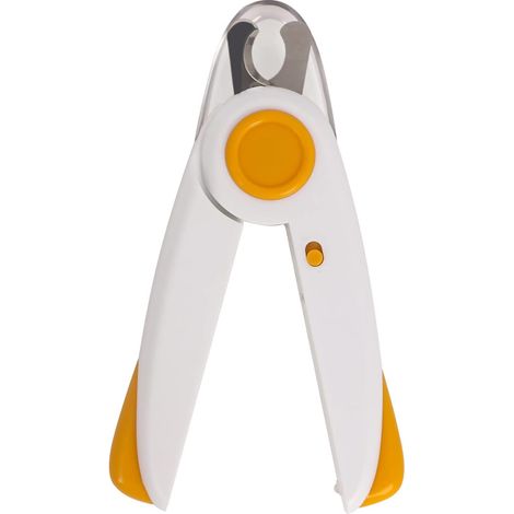 Coupe-ongles lumineux LED pour animaux de compagnie, coupe-ongles anti-coupure pour chiens de race Bloodline, pour petites et grandes races - Orange (1/5)