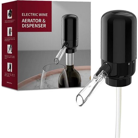 Aérateur et verseur de vin, matériaux de qualité alimentaire, distributeur de vin automatique, cadeau pour partenaires commerciaux (1/4)