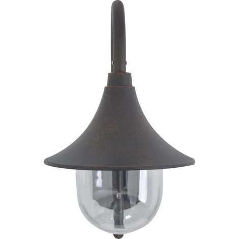 Applique jardin E27 42 cm aluminium bronze CFW94678 (1/3)