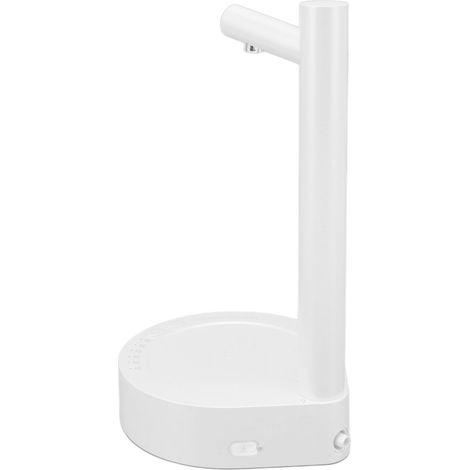 Abnehmbare, kabellose Wasserflaschenpumpe, automatischer Wasserspender, tragbarer Pumpenspender für Zuhause, Küche und Büro, Weiß (1/5)