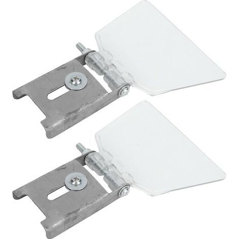 2 Pcs Banc Grinder Eyeshield 304 Petit Botier En Acier Inoxydable Outil Bouclier Accessoires De Fixation S (1/4)