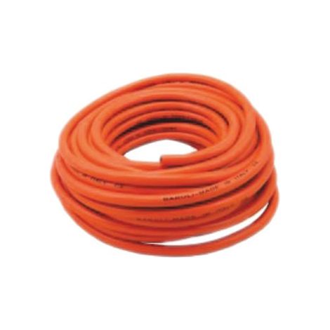 Tuyau à gaz orange, 8 mm x 25 m / rouleau (1/4)