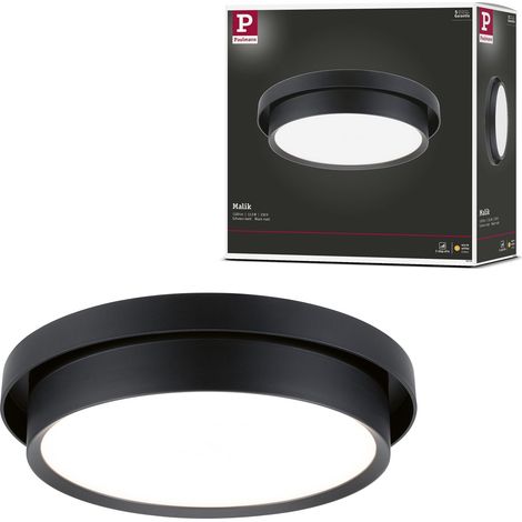 LED plafonnier 3-Step-Dim 2700K 850lm 230V 13,5W gradable Noir mat applique et plafonnier (1/5)