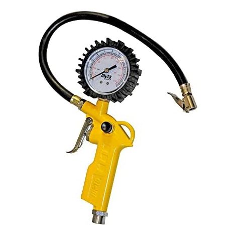Durchflussreglerpistole mit 1/4 PINF MOTA-Manometer (1/2)
