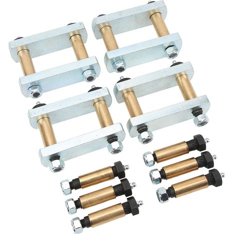 Kit entretoise suspension robuste 3 1/8 po avec bagues bronze pour remorque caravane essieu tandem CRE3000 Stock Equaflex (1/5)