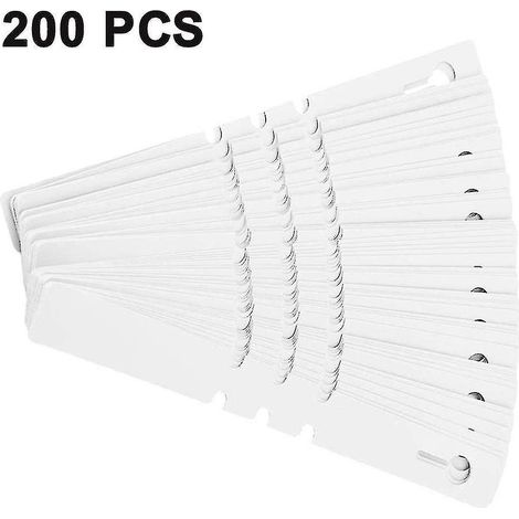 Lot de 200 étiquettes plastique pour plantes arbres jardin autocollants suspendus (1/2)