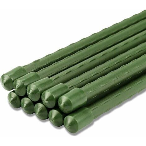 10 Tuteurs pour Plantes, Supports Et Tige De Soutient, Échalas pour Jardin Intérieur/Extérieur (Longeur 60cm φ8mm) (1/4)