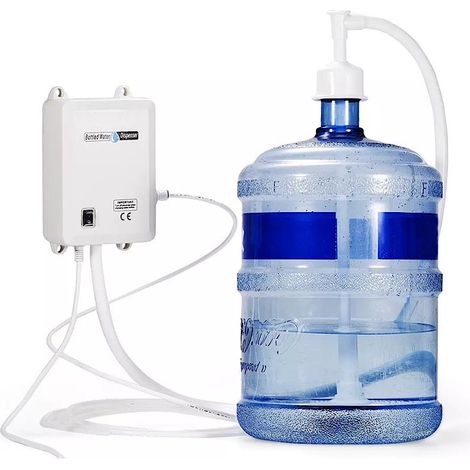 Sistema de bomba para dispensador de agua embotellada. Sistema de distribución de agua compatible con máquinas de café/té, dispensadores de agua y máquinas de hielo.