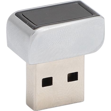 Lecteur d'empreintes digitales USB tactile à 360°, reconnaissance rapide en 0,5 s, grande surface de 13 x 7 mm, scanner portable pour connexion PC/ordinateur portable (1/5)
