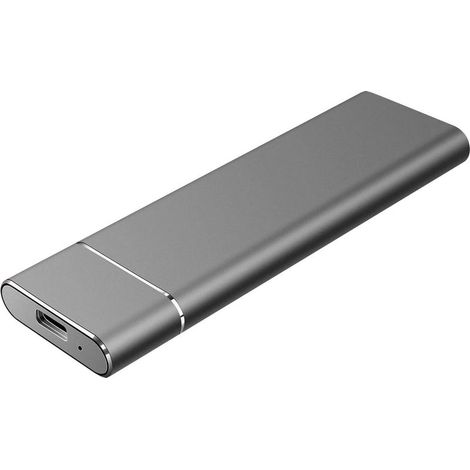 Disque SSD Externe - 2 To - USB-C - Portable - Pour Ordinateur Portable Et Bureau (1/5)