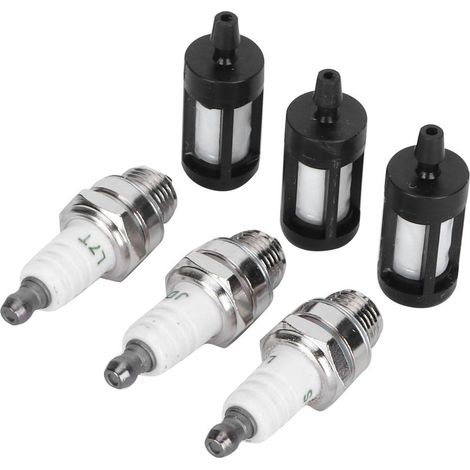 Kit de Bougies D'allumage pour Filtre Air et Carburant pour Scie Chane STIHL MS180 MS170 018 017 MS 180 170,Pices de Rechange pour Trononneuse,Filtre Air + Filtre Carburant + Bougie D'all (1/5)