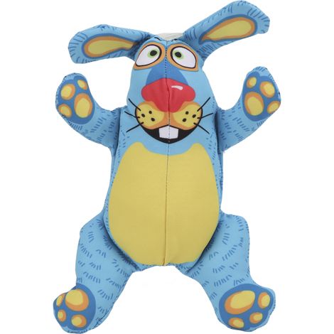 Jouet à mâcher interactif en peluche pour chiens de petite, moyenne et grande taille, avec couinement, pour le nettoyage des dents. (1/5)