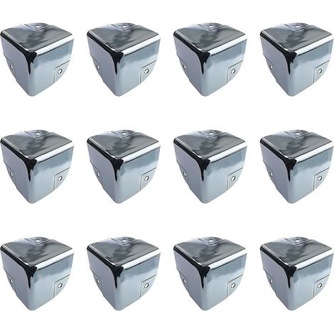 Protection pour meubles Protecteurs d'angle en Métal Protection Coin de Table 12 Pièces équerres de Protecteur d'angle Métal Edge Protège Coins pour Tables et Meubles Pointus (1/5)