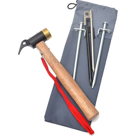 Sac de rangement imperméable en tissu Oxford épais pour piquets de tente, sac portable pour clous de tente de camping en extérieur (1/5)