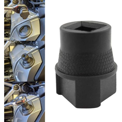 Werkzeug zum Entfernen des Öleinfülldeckels für Motorräder, schwarz, kompatibel mit dem Öleinfülldeckel der R1200GS Adventure