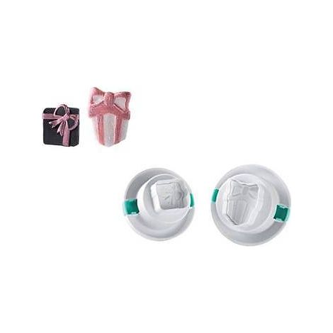 SILIKOMART STAMPO TAGLIAPASTA ESPULSIONE SET 2 PZ GIFT FORMINA TAG 07