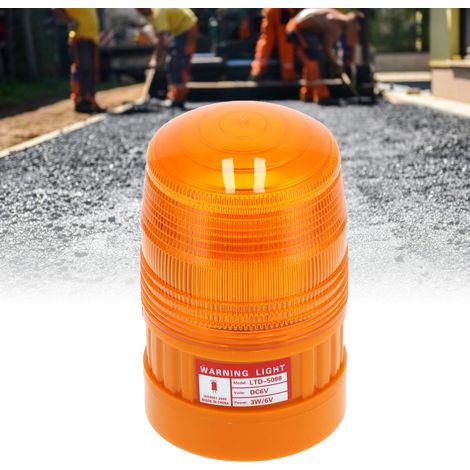 Batteriebetriebene LED-Ampel, magnetische Deckenleuchte, blinkende Straßensperrleuchte, gelbe Ampel. (1/5)