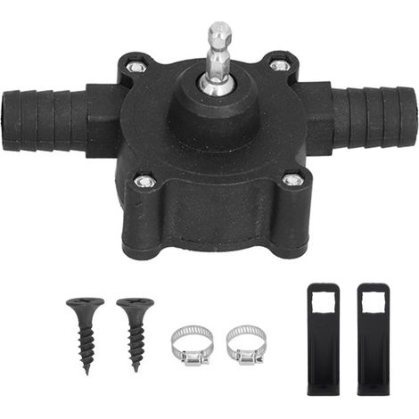 Pompe à main électrique pour perceuse - Pompe de transfert d'eau domestique compacte, pratique et durable pour l'irrigation et le jardinage (1/5)