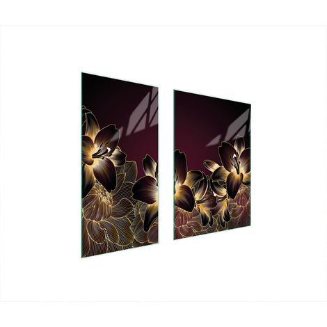 PLACA PROTECTORA DE VIDRIO 75x52 ORQUÍDEA (1/5)