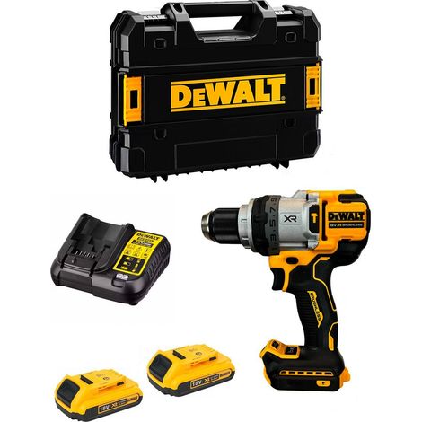 Perceuse à Percussion DeWALT DCD1007D2T (2 x 2,0 Ah DCB107 TSTAK II) (1/5)