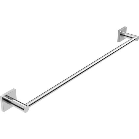 Metaform - Porta asciugamani 60cm da parete Cromo in Ottone cromato Mod. Suite