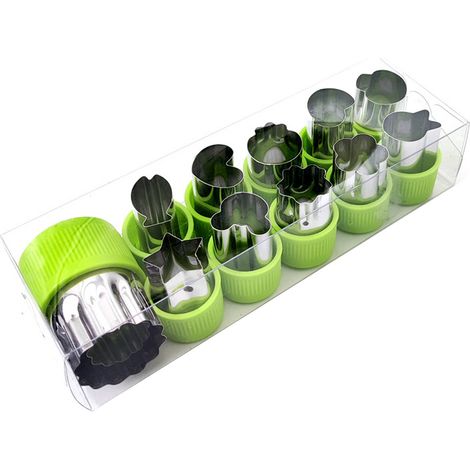 Ensemble d'emporte-pièces en forme de fruits et légumes, mini moules à biscuits, emporte-pièces à sandwichs pour la pâtisserie des enfants, outils pour boîtes à bento et décoration alimentaire