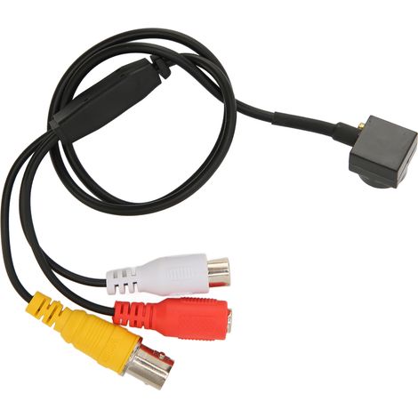 Mini-wasserdichte Sicherheitskamera mit 170°-Weitwinkel-Nachtsicht, NTSC-Format, Kabelanschluss und Mikrofon für Videoüberwachung. (1/5)