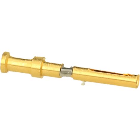 HARTING D-HMC-Crimkontakt Kontaktbuchse (F) 0,75mm² AWG18 gold, 1 Stück Werkstoff Kupferlegierung - 1 Stück (1/3)