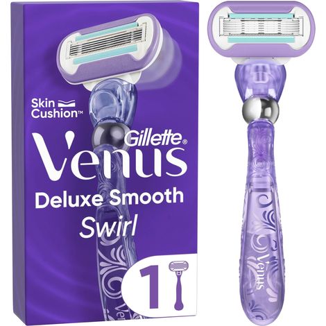 Gillette Venus Deluxe Smooth Swirl  Rasierapparat mit 1 Klinge