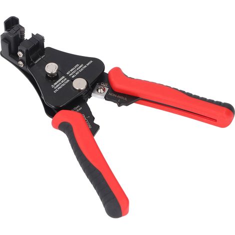Pince à dénuder et à sertir automatique 3 en 1 MT-246A, pour câbles 10-22 AWG. Outil réglable. (1/5)