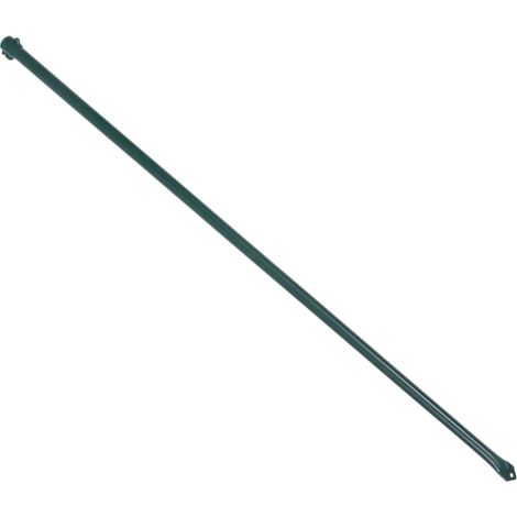 Poteau de jardin 10 pcs 1 m Métal Vert