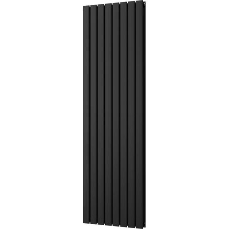 Typhoon - Black Vertical Radiator H1800mm x W544mm Double Panel (1/2)